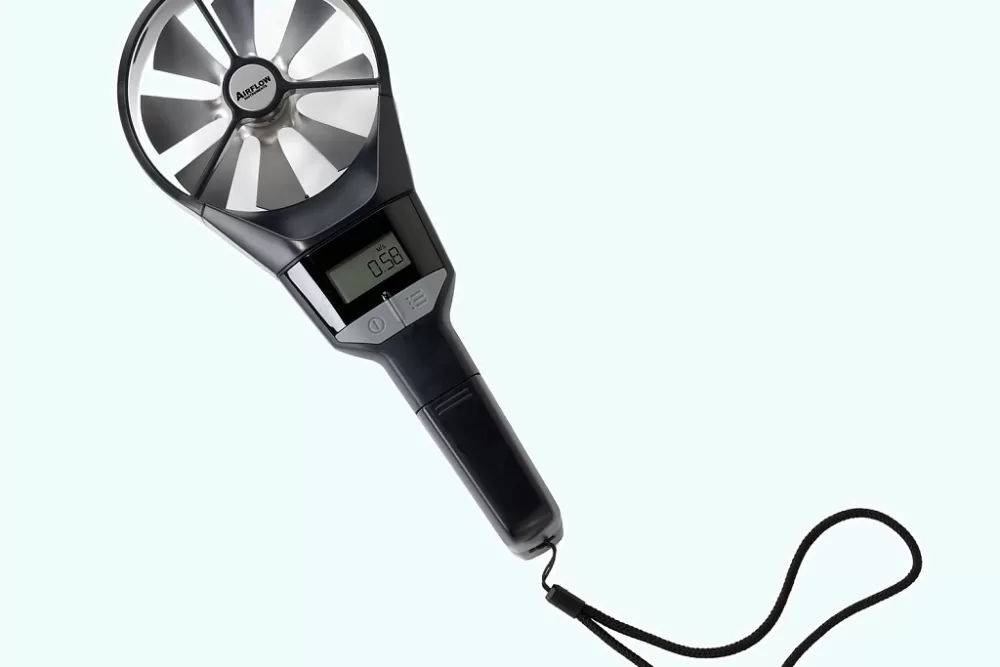 Anemometer - 100mm Rotating Vane - type LCA301 c/w calibration certificate